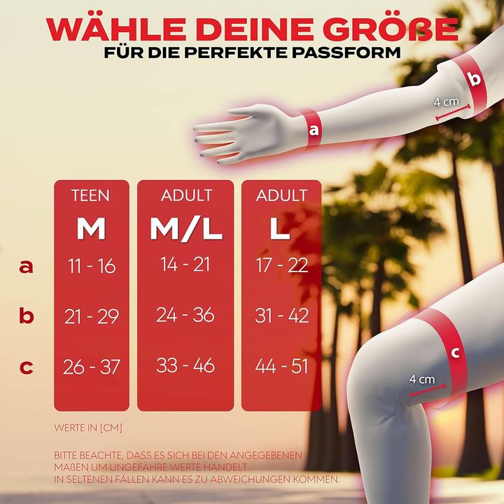 Produktbild Skatewiz Inliner Protektorenset für Erwachsene & Jugendliche (M, L, Handgelenkschoner, Knieschoner, Ellbogenschoner, 6 Stück)