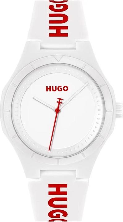 Produktbild Hugo Boss Hugo Lit For Him Herrenuhr Weiss 1530345 + BOX