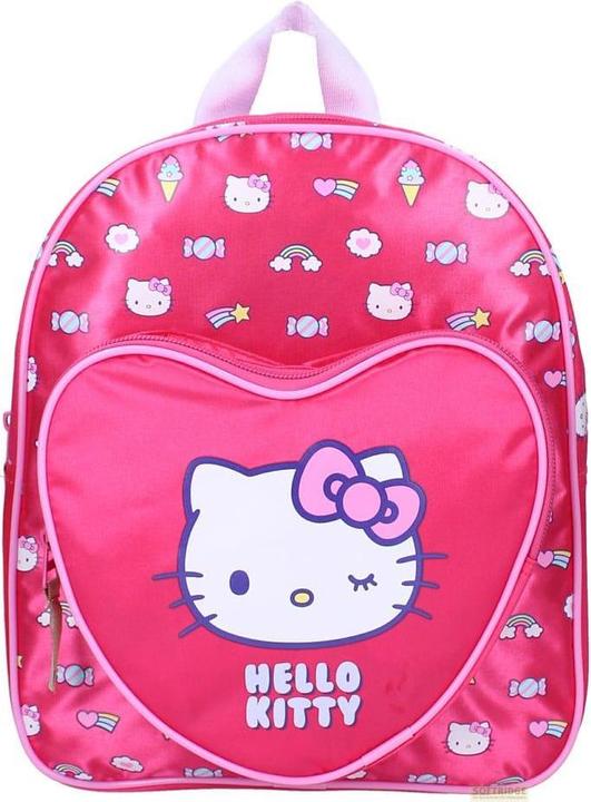 Actual product image Vadobag Sanrio backpack Hello Kitty Follow The Rainbow Heart