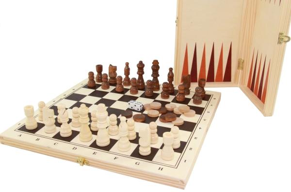 Immagine prodotto Weible Scacchi - Dama - Backgammon