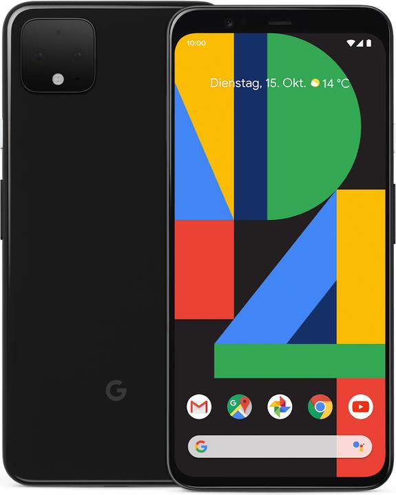 Google Pixel 4 (64 GB, Just Black, 5.70", SIM singola, 16 Mpx, 4G)