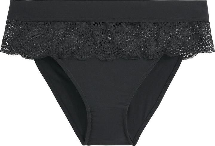 Image du produit La Redoute Collections Slip en dentelle et microfibre (42, Une unité par pack)