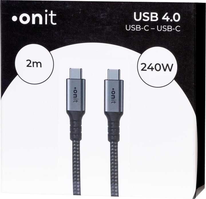 Immagine prodotto Onit USB C — USB C (2 m, USB 4.0)