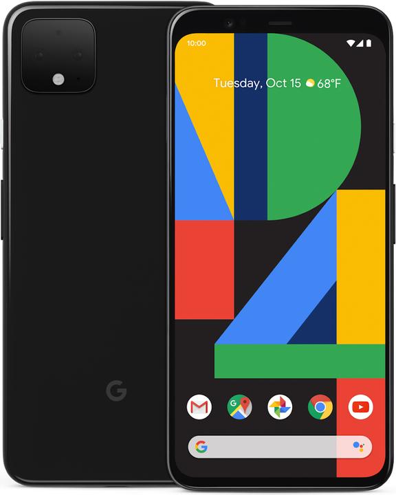 Produktbild Google Pixel 4 XL (64 GB, Just Black, 6.30", SIM + eSIM, 16 Mpx, 4G)