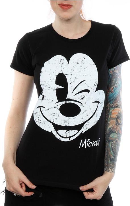 Image du produit Disney - T-shirt MICKEY MOUSE DISTRESSED FACE - Femme (M)