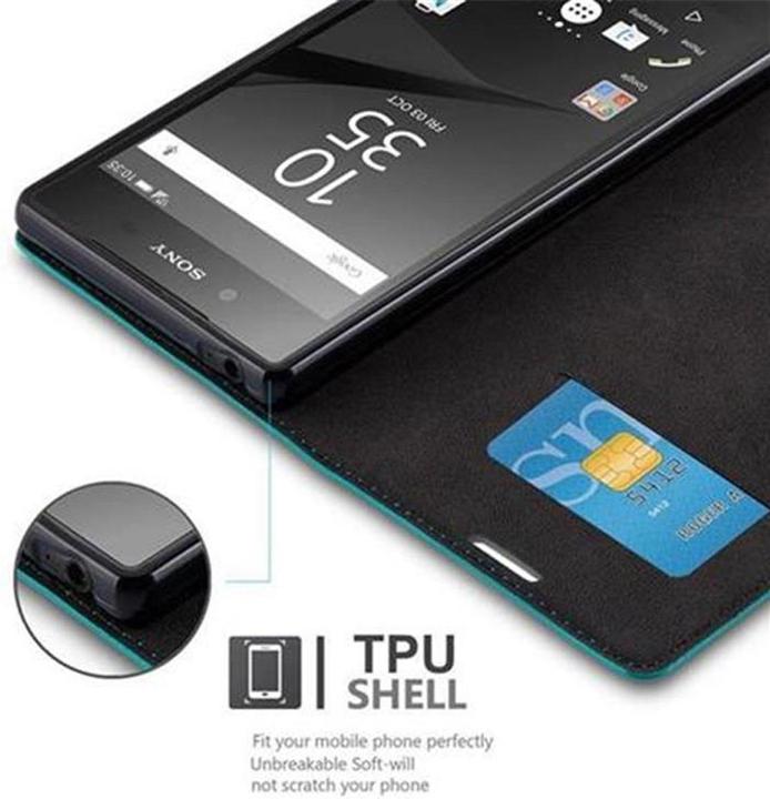 Productafbeelding Cadorabo Boek Onzichtbare Magneethoes (Sony Xperia Z5)