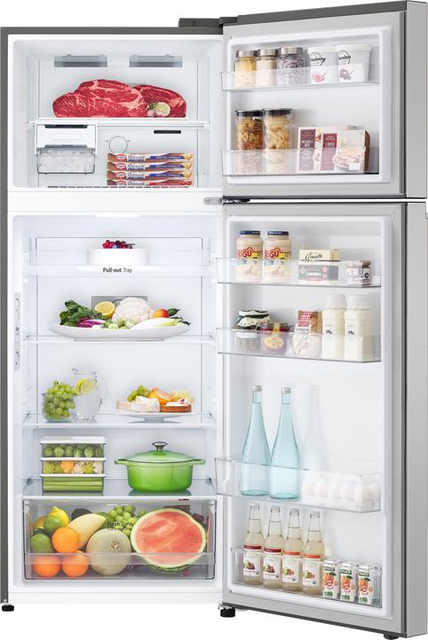 Immagine prodotto LG GTBV36PZGKD Frigorifero doppia porta 70cm, Classe E, 395L, Door & Linear Cooling, Inox (395 l)