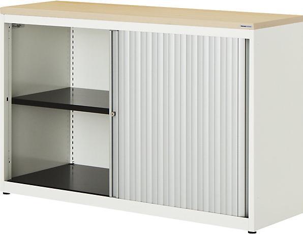 Actual product image Mauser Transverse roller shutter cabinet (120 x 43.5 x 83 cm)