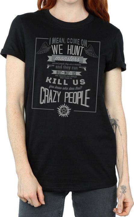 Produktbild Supernatural Crazy People TShirt (S)