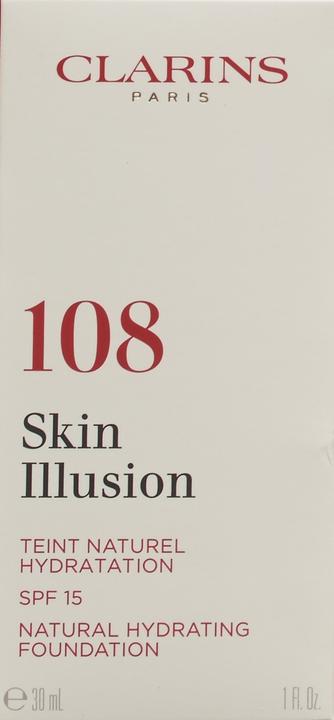 Image du produit Clarins Illusion cutanée - SPF15 Sable 108 (N° 108 - Sable)