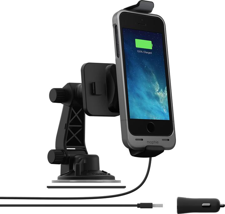 Actual product image mophie Charging Car Dock for all Juice Packs for iPhone 5/5S/SE