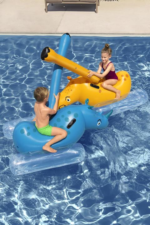 Produktbild Bestway Aufblasbares Nashorn-Poolspiel