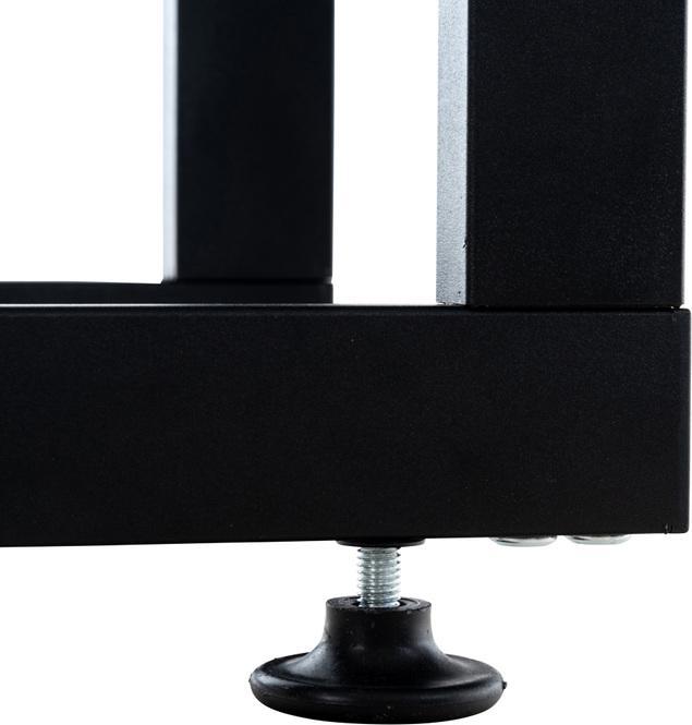 Actual product image CLP Firewood Rack Keri V2 25x60x100, black (25 x 60 x 100 cm)