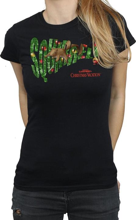 Image du produit National Lampoon´s Vacation National Lampoon's Christmas Vacation - T-shirt SQUIRREL TREE - Femme (L)