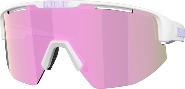 Actual product image Bliz Matrix (matt white, Brown w Pink Multi)
