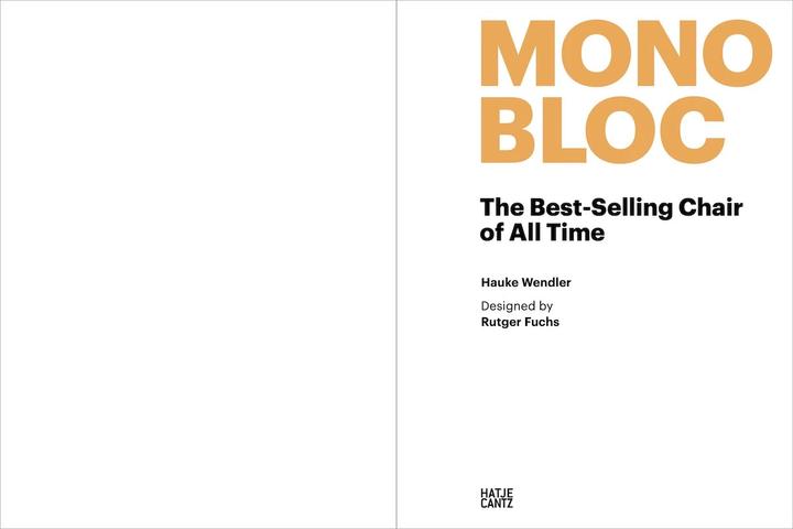 Produktbild Monobloc (Englisch, Rutger Fuchs, Hauke Wendler, 2022)