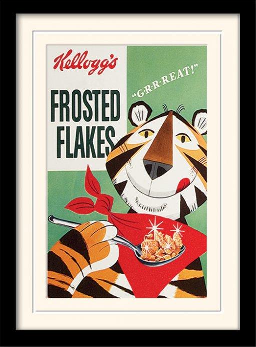 Actual product image Pyramid Frosted Flakes, Vintage Kelloggs (30 x 40 cm)