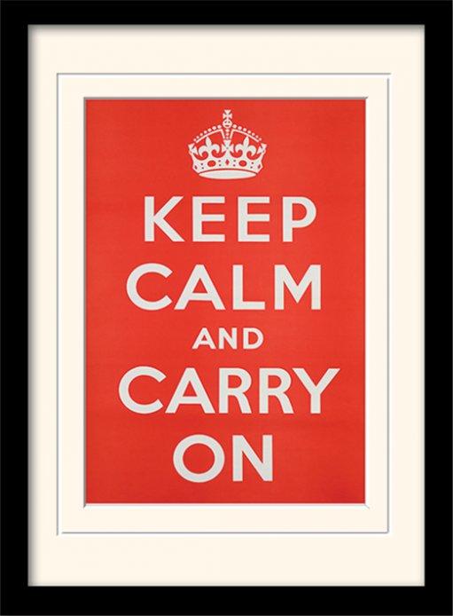 Produktbild Pyramid Keep Calm and Carry on (30 x 40 cm)