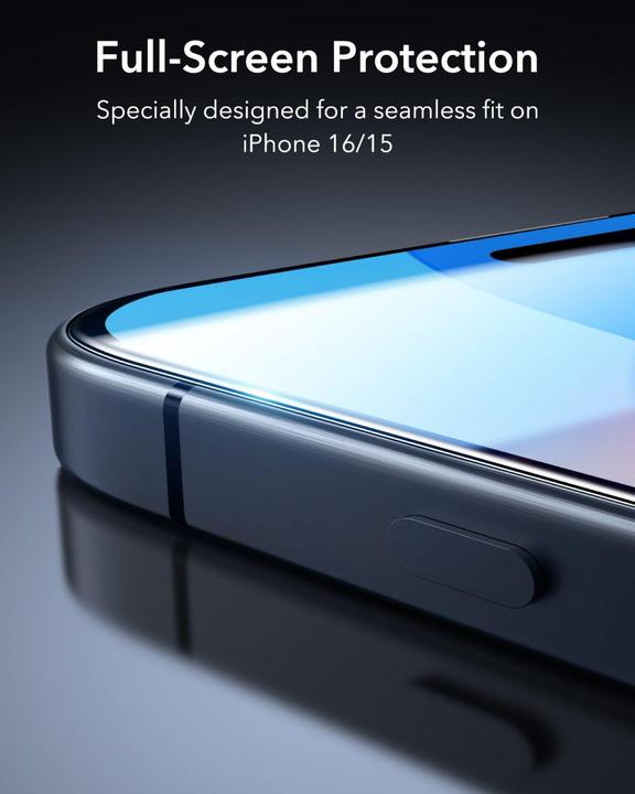 Produktbild ESR Armorite Panzerglas (1 Stück, Apple iPhone 16)