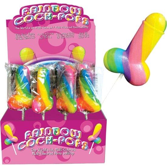 Produktbild Spencer & Fleetwood Rainbow Cock Pops (6 Stk., 85 g)