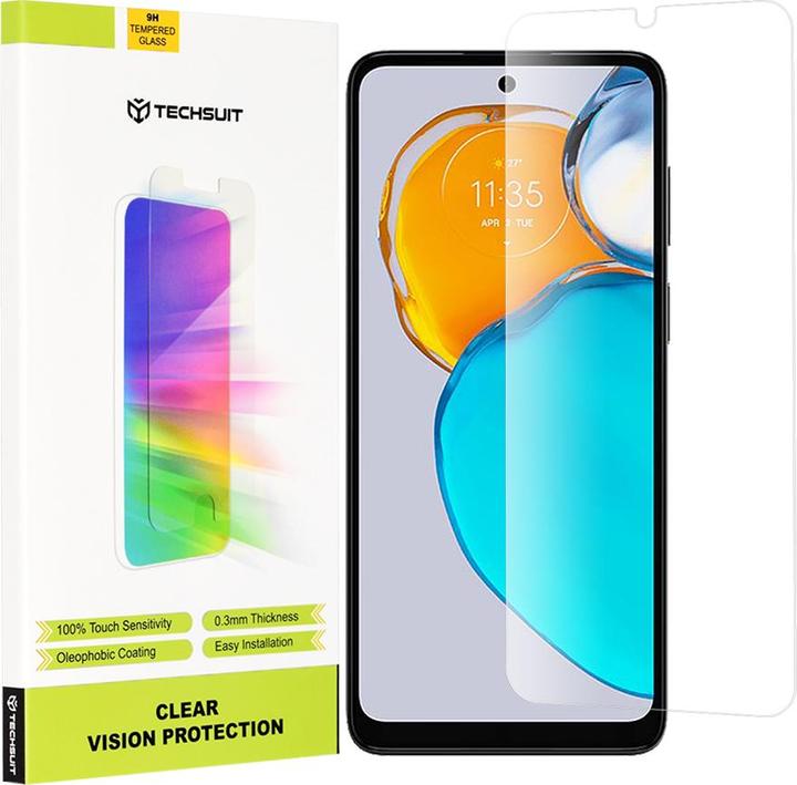 Immagine prodotto Techsuit - Clear Vision Glass - Motorola Moto E22s - Transparent (1 Pezzo/i, Motorola Moto E22)