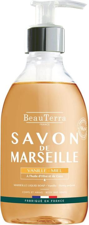Produktbild BeauTerra Flüssigseife Marseille Vanille-Honig liq (Flüssigseife, 300 ml)