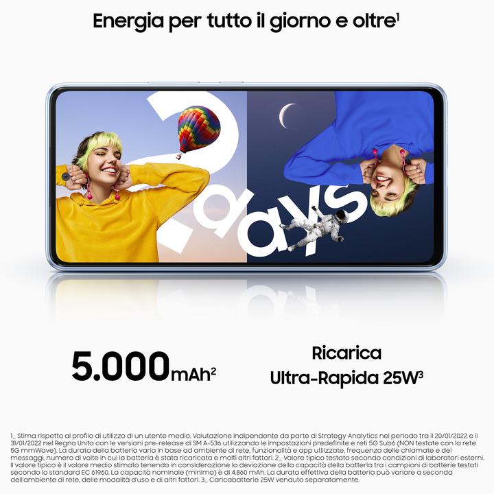 Actual product image Samsung Galaxy A53 5G (128 GB, Awesome Peach, 6.50", Dual SIM, 64 Mpx, 5G)