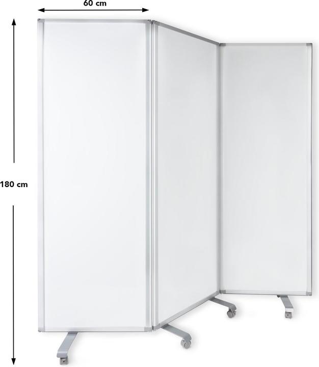 Actual product image Master of Boards Mobile Trennwand (180 x 180 cm)