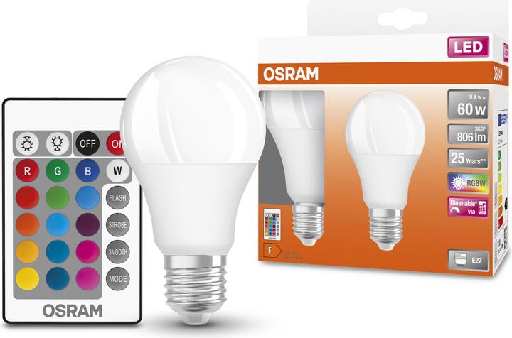 Produktbild Osram Led Retrofit (E27, 9.70 W, 806 lm, 2 x, G)