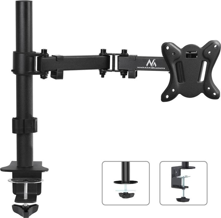 Immagine prodotto Maclean MC-690 Supporto TV (27 pollici) (Muro, 27.01")