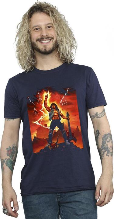 Immagine prodotto Netflix Stranger Things Hell Guitar Maglietta Uomo (L)