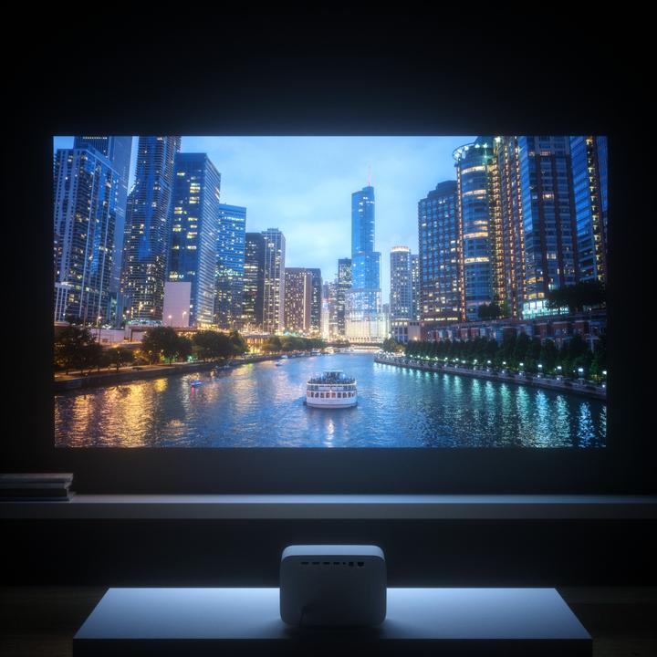 Produktbild Xiaomi Mi Smart Projector 2 Pro (Full HD, 1300 lm, 1.1:1)