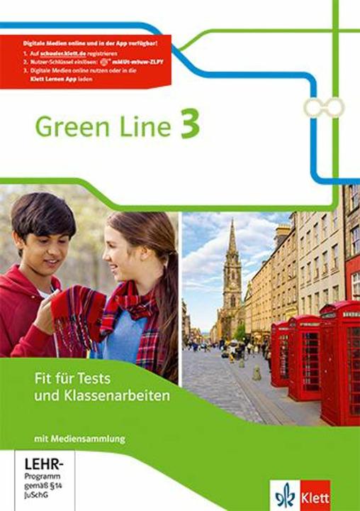 Produktbild Green Line 3. Fit für Tests und Klassenarbeiten mit Lösungsheft und CD-ROM (Deutsch, Englisch, Niamh, Pauline/Humphreys, Ashworth, 2016)