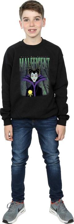 Actual product image Disney Boys Sleeping Beauty Maleficent Montage Sweatshirt (152, 158)