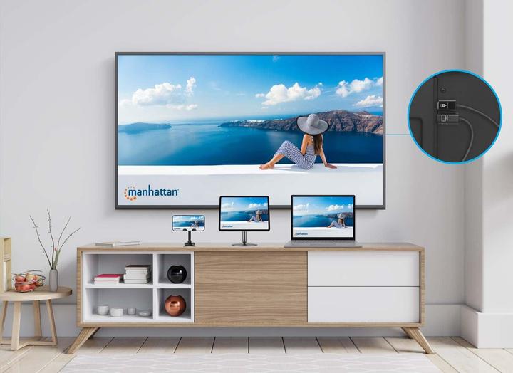Produktbild Manhattan 1080p Wireless HDMI-Display-Präsentationsset (30 m, HDCP, HDMI 1.3c)