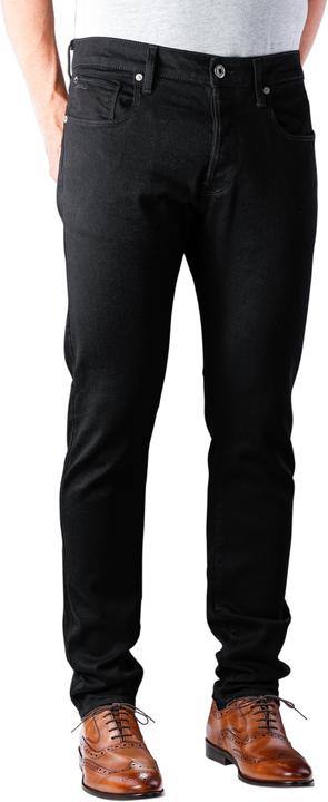 Actual product image G-Star Slim Jeans Nero Black Stretch Denim antic charcoal (W32/L32)