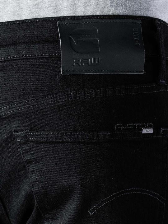 Actual product image G-Star Slim Jeans Nero Black Stretch Denim antic charcoal (W32/L32)