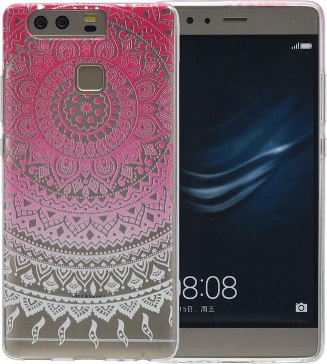 Produktbild König Design Henna Cover für Huawei Honor 6X Case Schutz Hülle Silikon Bumper Sonne Pink Neu (Honor 6X)