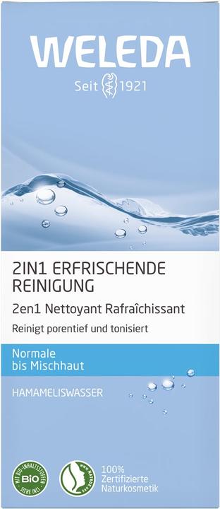Produktbild Weleda Erfrischende 2in1 Reinigung (Reinigungsmilch, 100 ml)