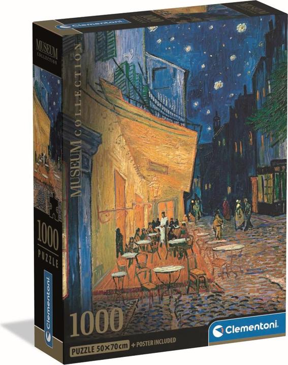 Immagine prodotto Clementoni Puzzle 1000 Museo Van Gogh - Esterno Di Caffè