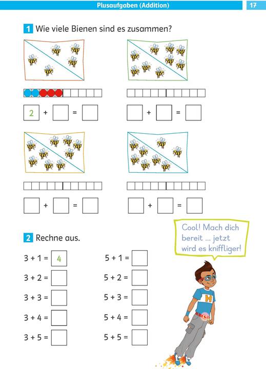 Produktbild Die Mathe-Helden Rechnen bis 20 1. Klasse (Deutsch, Manon Sander, 2016)