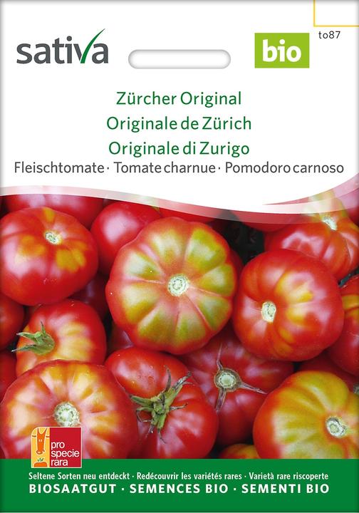 Produktbild Sativa Zürcher Original – Fleischtomate Bio (Gemüsesamen)