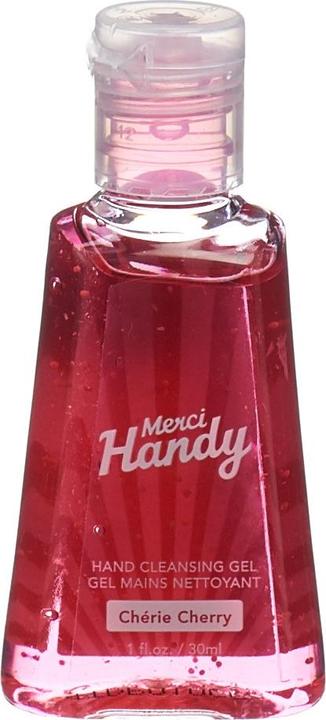 Actual product image Merci Handy Cleansing hand gel Chérie Cherry (30 ml)