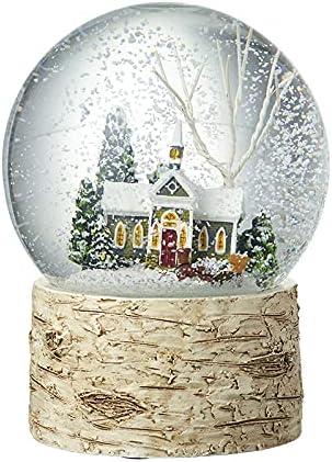 Heaven Sends Christmas house snow globe