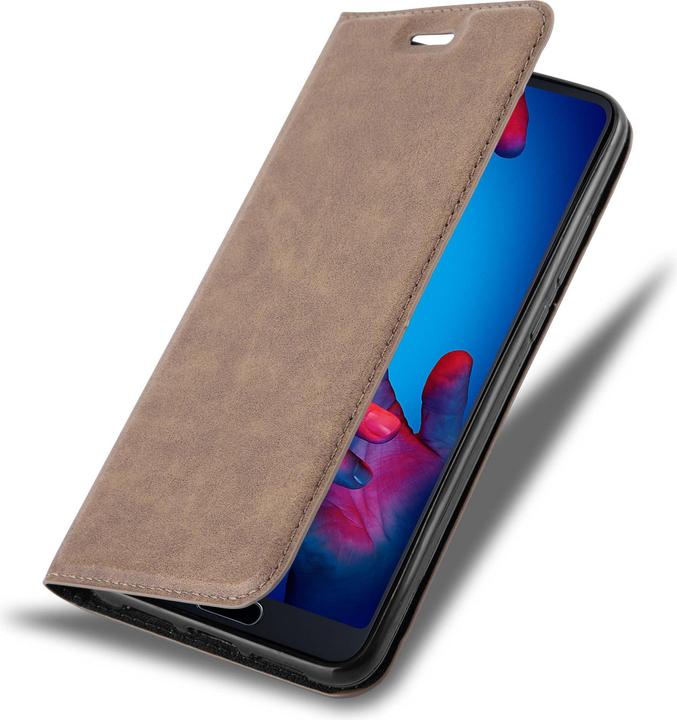 Actual product image Cadorabo Book Invisible Magnet Cover (Huawei P20)