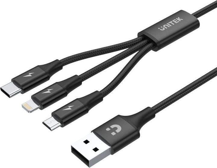 Unitek 3 in 1 Multi-Ladekabel (1.20 m, USB 2.0)