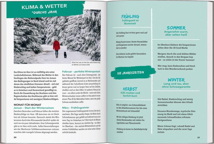 Produktbild OUTDOOR GUIDE Reiseführer Harz (Deutsch, Jana Zieseniss, 2025)