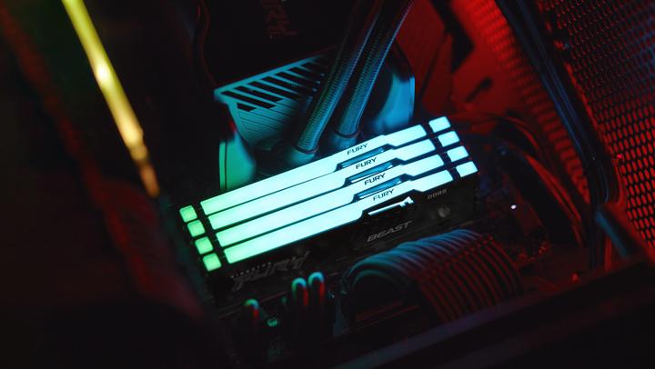 Image du produit Kingston 64GB DDR5 6000MT/S CL30 DIMM (2 x 32GB, 6000 MHz, RAM DDR5, DIMM)