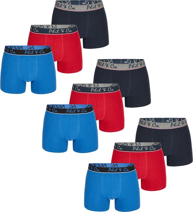 Produktbild Phil & Co. Berlin Retro Boxer Jersey Core (L, 9er Pack)