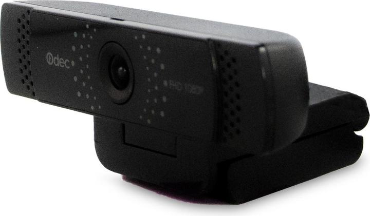 Immagine prodotto Odec OD-WB01 Webcam Dual-Mic Full HD della serie Stream con sensore CMOS da 1/3" nero (2.10 Mpx)